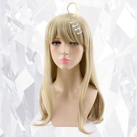 Danganronpa V3: Killing Harmony Akamatsu Kaede Gelbe Cosplay Perücke
