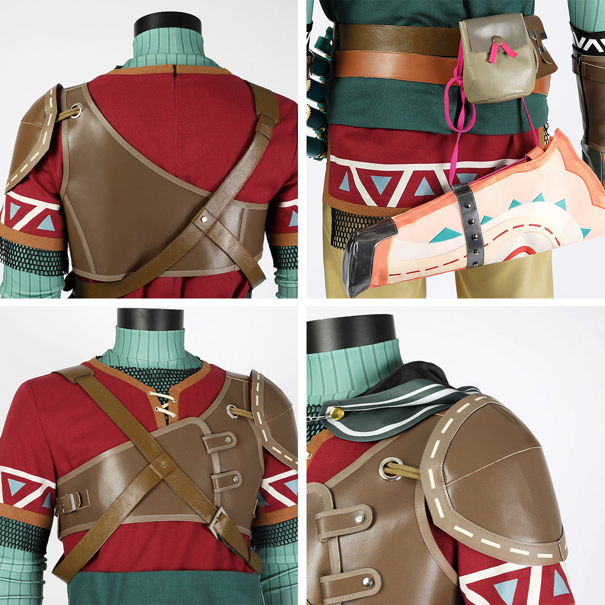 The Legend of Zelda: Tears of the Kingdom Link Hylian-Tunika Cosplay-Kostüm