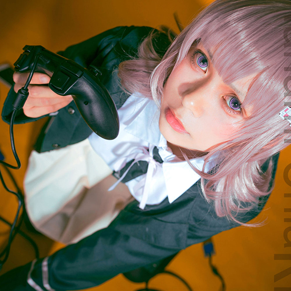 DanganRonpa Dangan Ronpa Chiaki Nanami Déguisement Cosplay Halloween