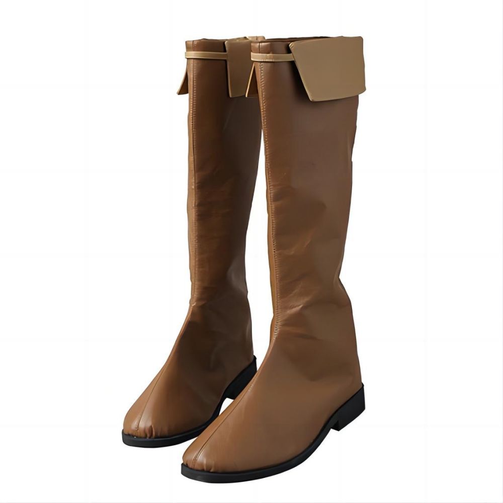 The Legend of Zelda: Tears of the Kingdom Link Braune Cosplay-Stiefel