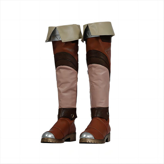 The Legend of Zelda: Tears of the Kingdom Princess Zelda Brown Shoes Cosplay Boots