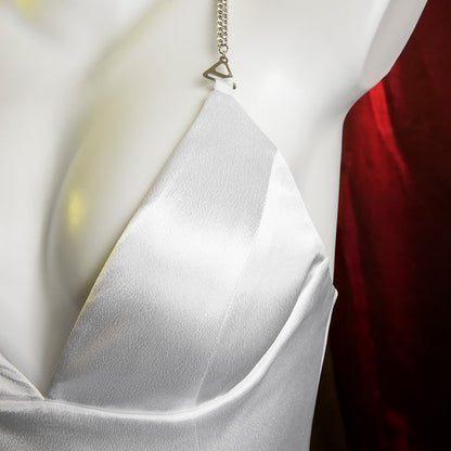 Joker: Folie à Deux Harley Quinn White Dress Cosplay Costume