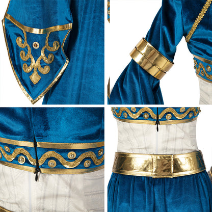 The Legend of Zelda Breath of the Wild Princess Zelda Premium Edition Cosplay Costume