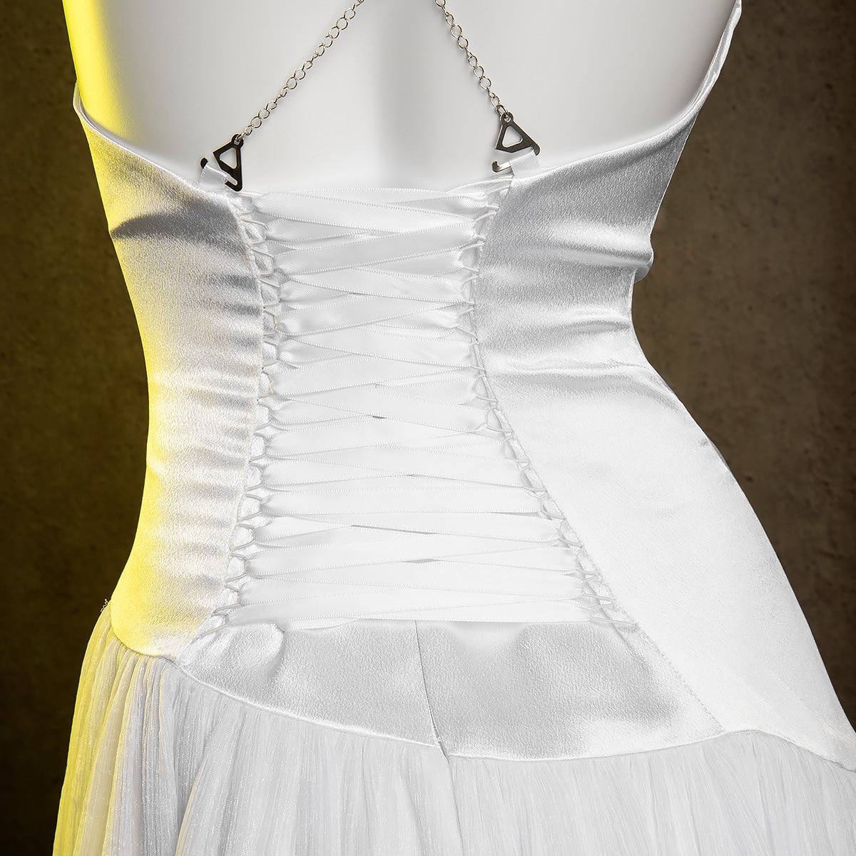Joker: Folie à Deux Harley Quinn White Dress Cosplay Costume