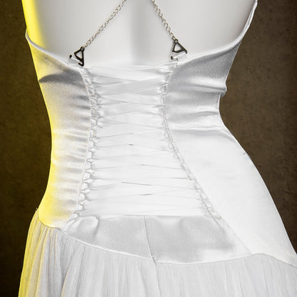 Joker: Folie à Deux Harley Quinn White Dress Cosplay Costume
