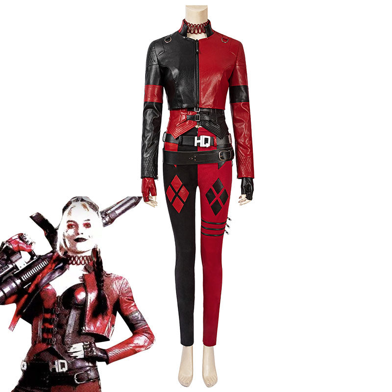DC The Suicide Squad 2 Harley Quinn Cosplay Costume