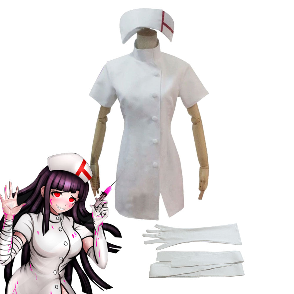 Super Danganronpa Dangan Ronpa 2 Mikan Tsumiki Cosplay Costume
