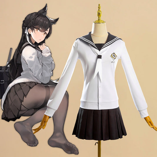 Costume de Cosplay Halloween Uniforme Scolaire Traumerei Atago Azur Lane