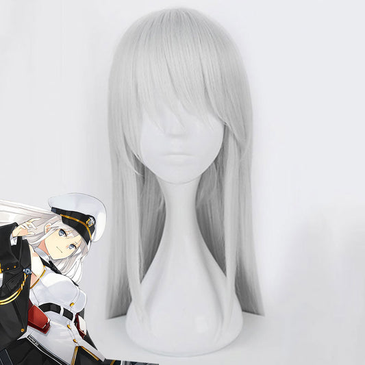 Azur Lane Enterprise Silver Cosplay Wig