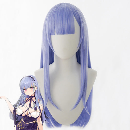 Azur Lane Dido Anxious Bisque Doll Blue Cosplay Wig