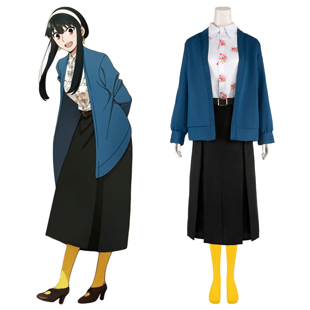 SPY X FAMILY Yor Forger Freizeitkleidung B-Edition Cosplay Kostüm
