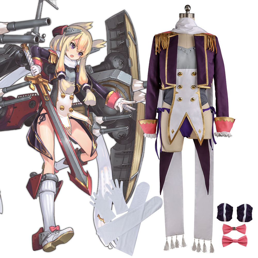 Azur Lane Warspite Cosplay Costume