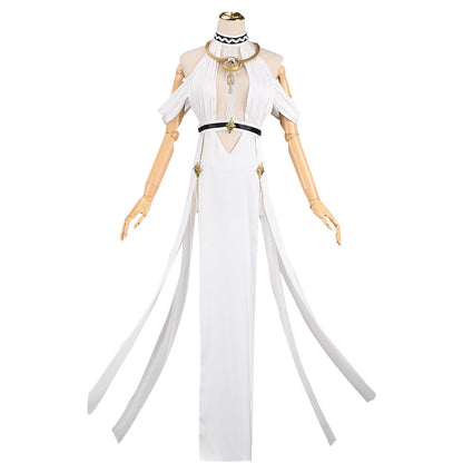 Azur Lane USS Massachusetts Déguisement de Cosplay Habillée pour Impressionner