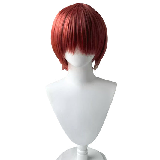 Danganronpa Mahiru Koizumi Red Cosplay Wig