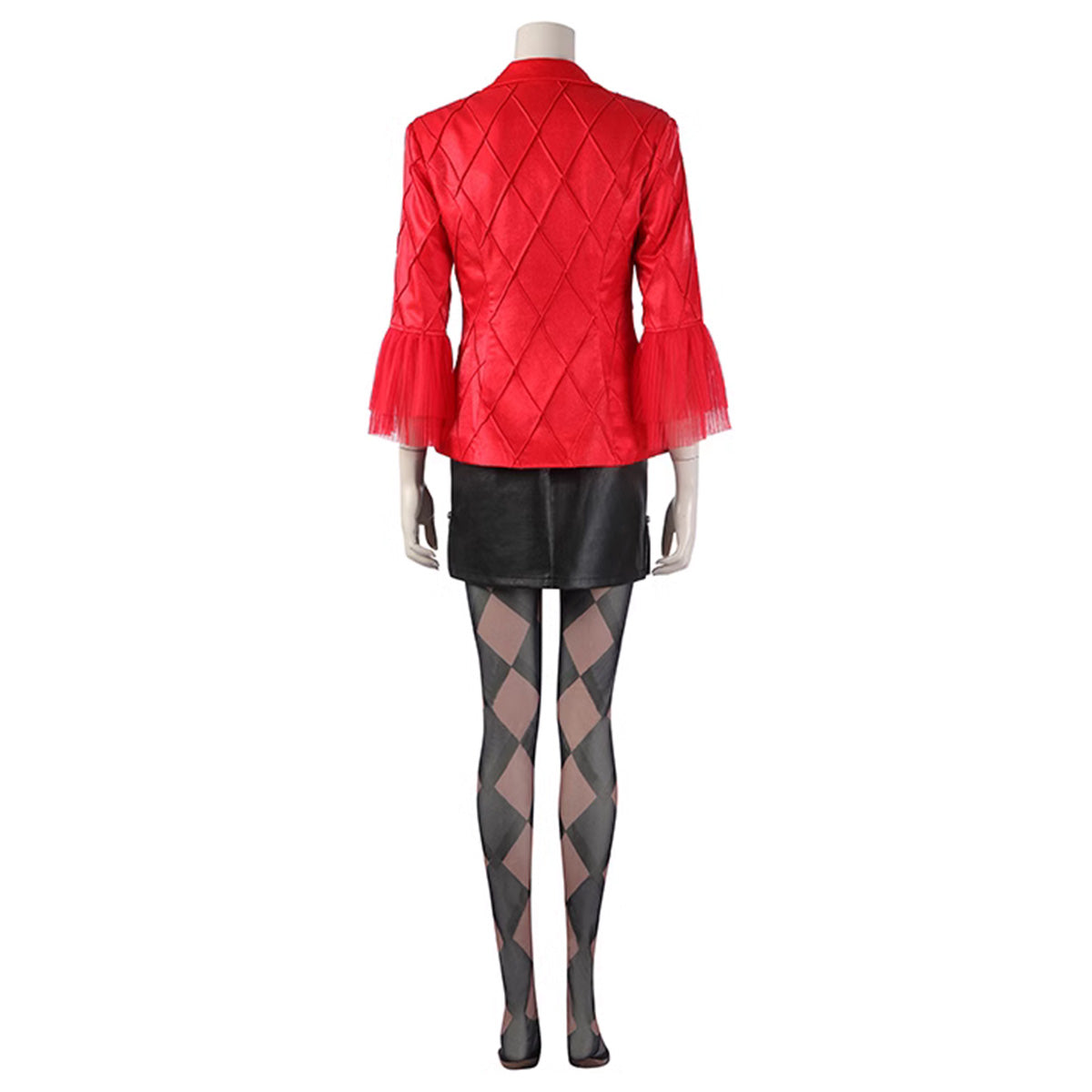 Joker: Folie à Deux Harley Quinn Veste de costume rouge et noire Cosplay