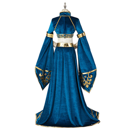 The Legend of Zelda Breath of the Wild Princess Zelda Premium Edition Cosplay Costume