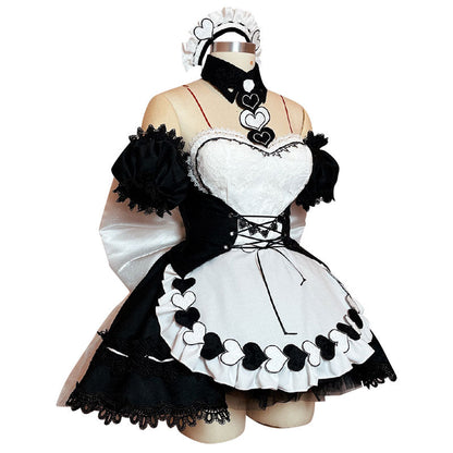 Azur Lane Noshiro Zimmermädchen Cosplay Kostüm