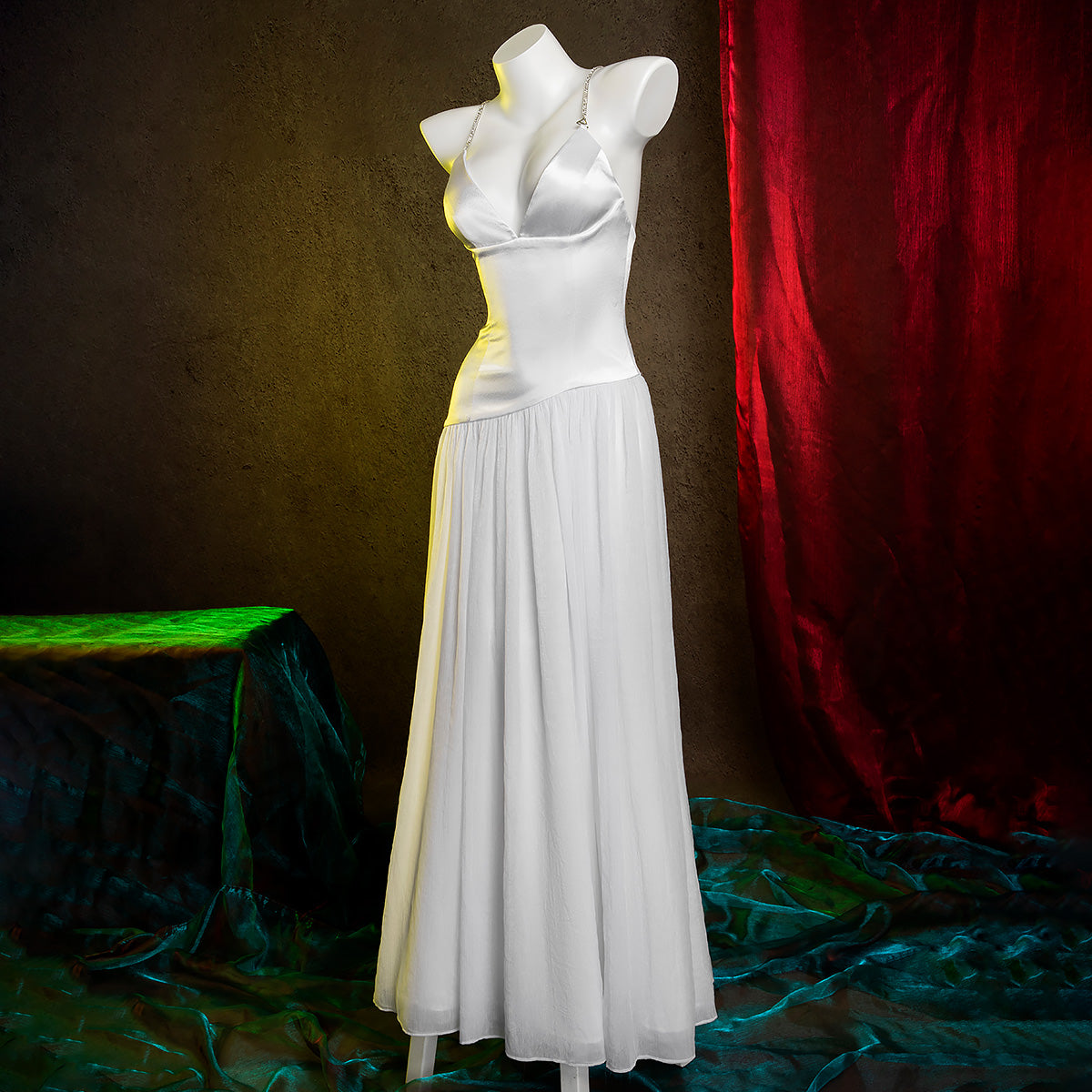 Joker: Folie à Deux Harley Quinn White Dress Cosplay Costume