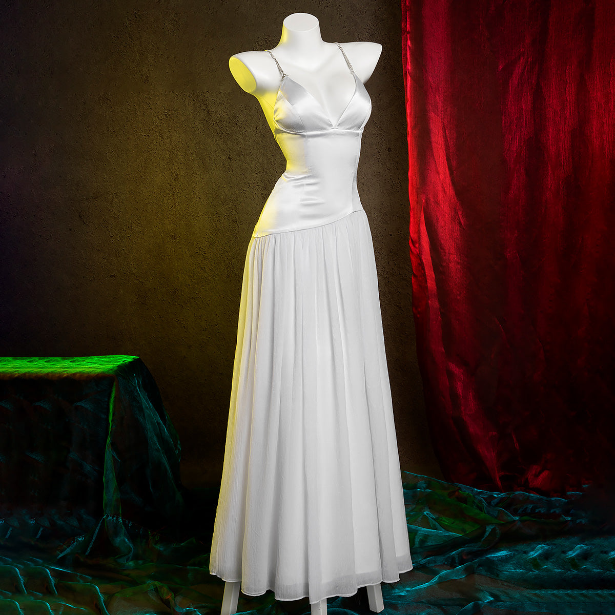 Joker: Folie à Deux Harley Quinn White Dress Cosplay Costume