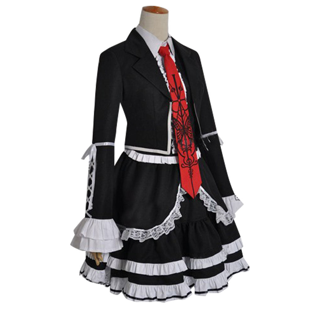 Danganronpa Dangan Ronpa Celestia Ludenberg Kleid Cosplay Kostüm