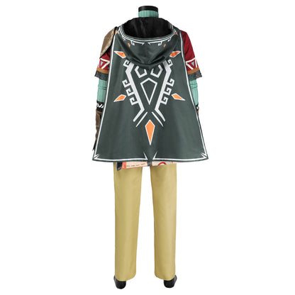 The Legend of Zelda: Tears of the Kingdom Link Hylian Tunic Cosplay Costume