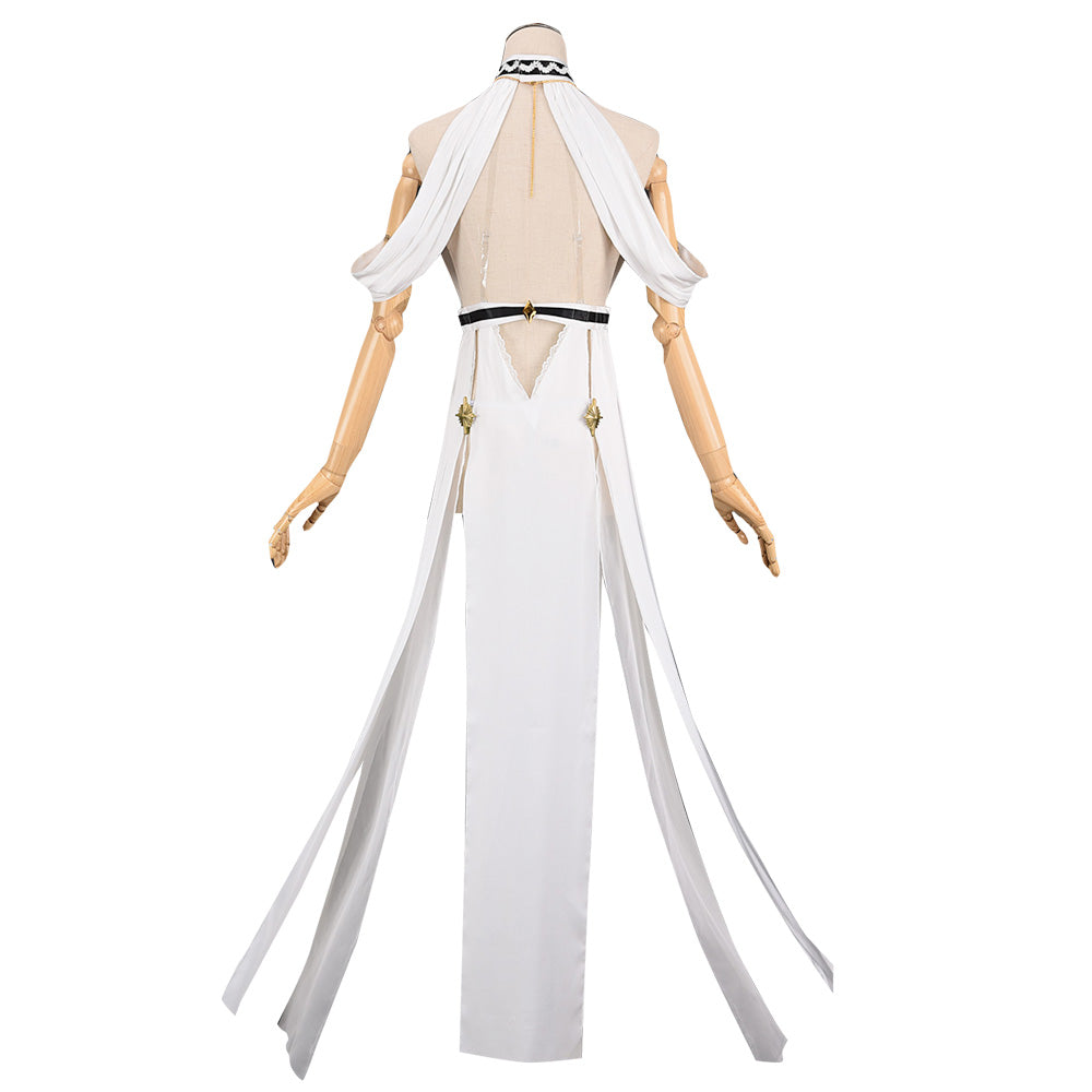 Azur Lane USS Massachusetts Déguisement de Cosplay Habillée pour Impressionner