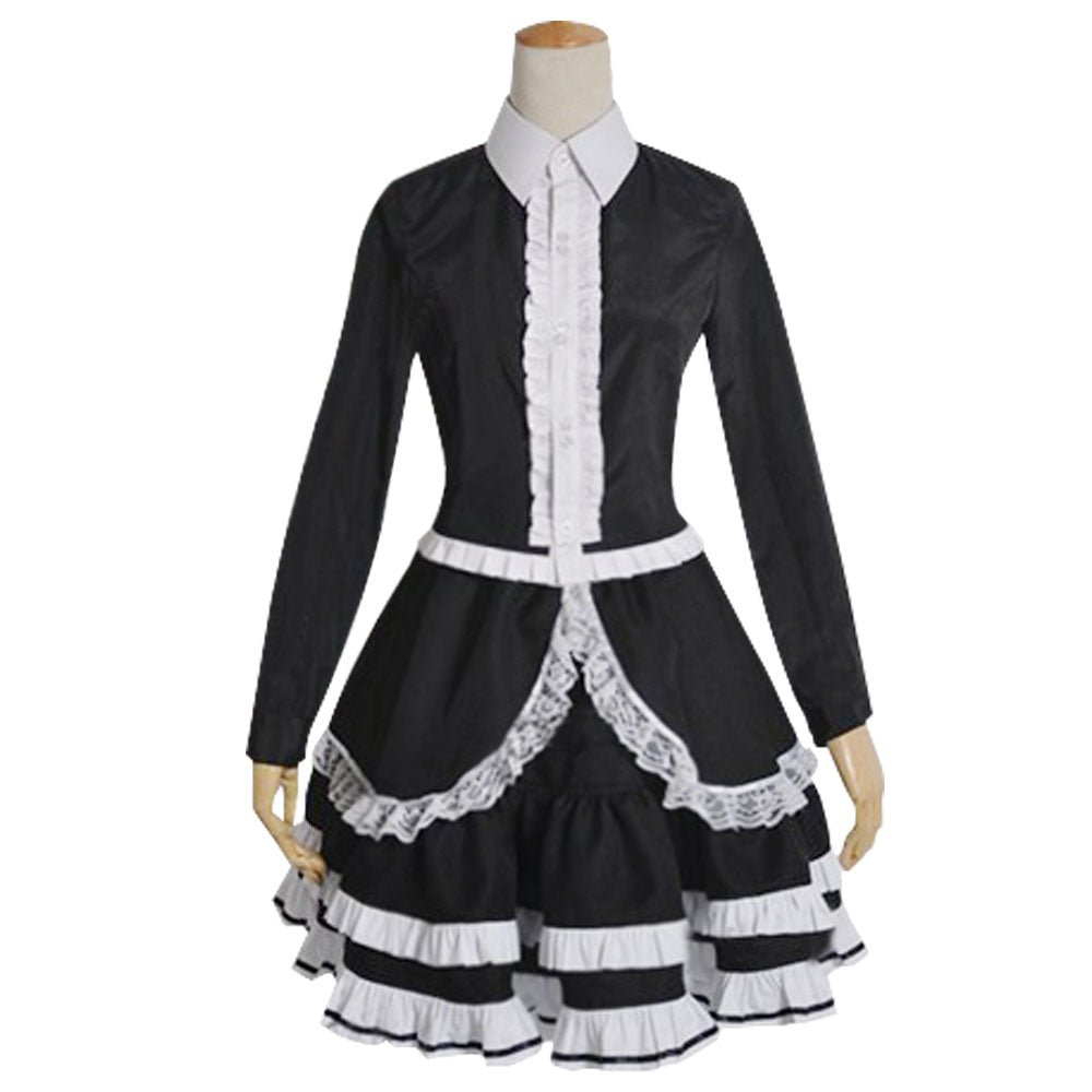 Danganronpa Dangan Ronpa Celestia Ludenberg Kleid Cosplay Kostüm