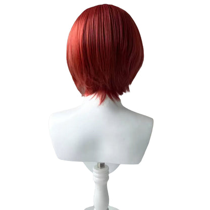 Danganronpa Mahiru Koizumi Red Cosplay Wig