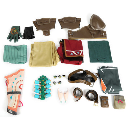 The Legend of Zelda: Tears of the Kingdom Link Hylian Tunic Cosplay Costume