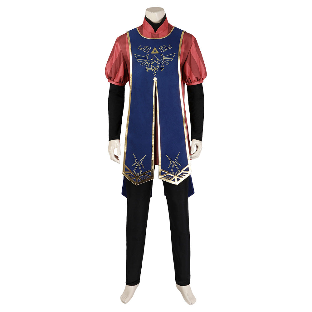 The Legend of Zelda: Tears of the Kingdom Link Königliche Garde Uniform Cosplay Kostüm