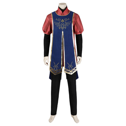 The Legend of Zelda: Tears of the Kingdom Link Königliche Garde Uniform Cosplay Kostüm