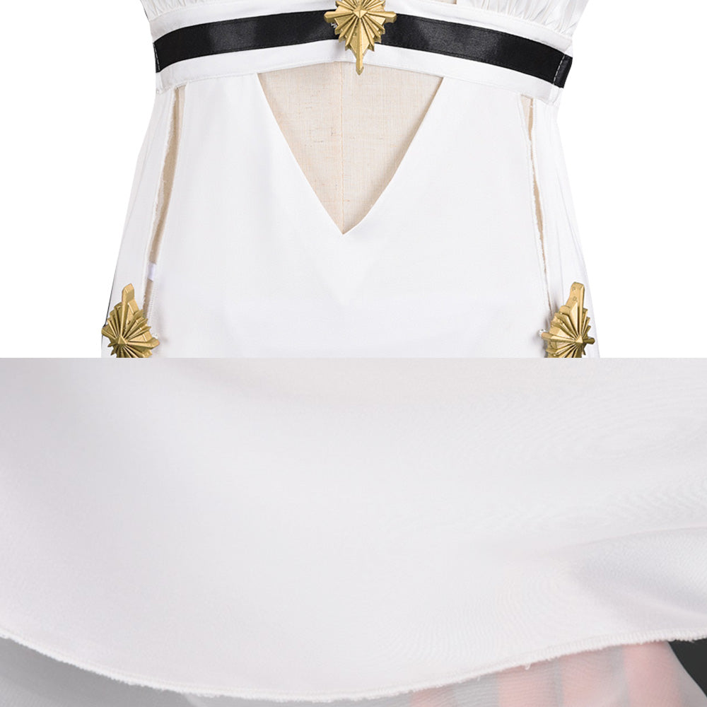 Azur Lane USS Massachusetts Déguisement de Cosplay Habillée pour Impressionner