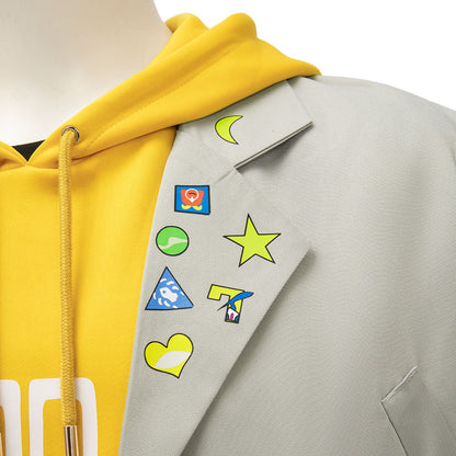 Enigma Archives Master Detective Archives: RAIN CODE Master Detectives Desuhiko Thunderbolt Cosplay Costume