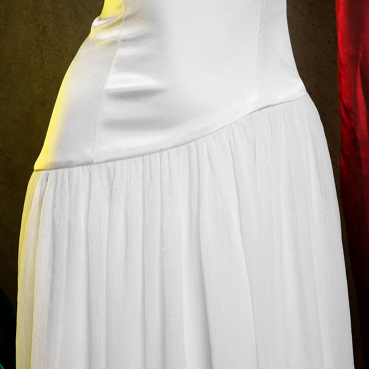 Joker: Folie à Deux Harley Quinn White Dress Cosplay Costume