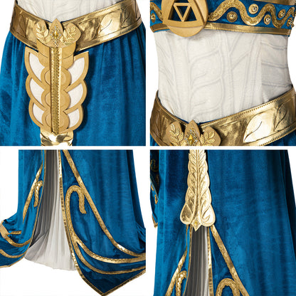 The Legend of Zelda Breath of the Wild Princess Zelda Premium Edition Cosplay Costume
