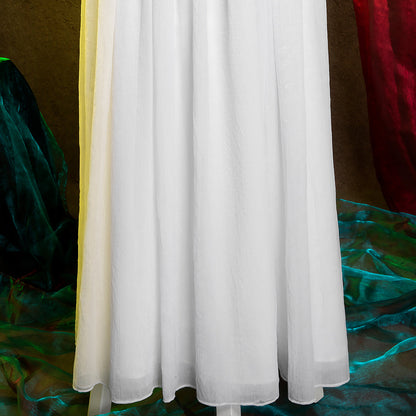 Joker: Folie à Deux Harley Quinn White Dress Cosplay Costume