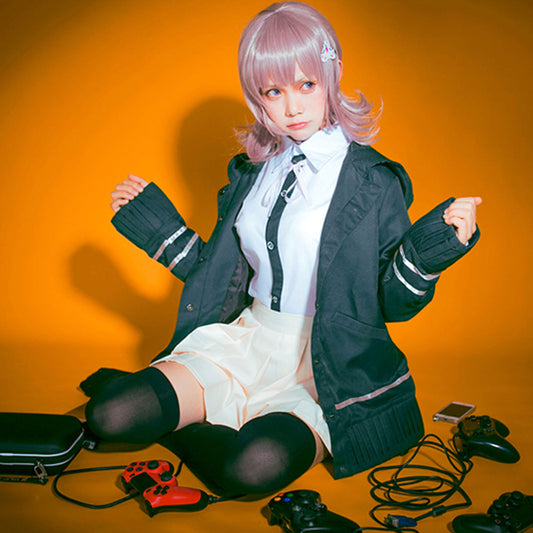 DanganRonpa Dangan Ronpa Chiaki Nanami Halloween Cosplay Kostüm