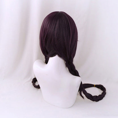 Danganronpa Dangan Ronpa Touko Fukawa Tief Lila Cosplay Perücke