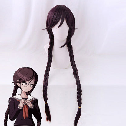 DanganRonpa Dangan Ronpa Toko Fukawa Deep Purple Cosplay Wig