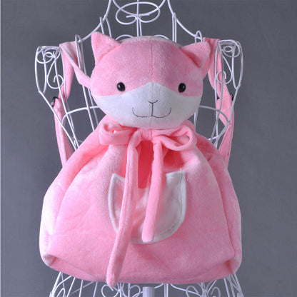 Danganronpa 2 Cute Chiaki Nanami Pink Cat Backpack Cosplay Accessory Prop