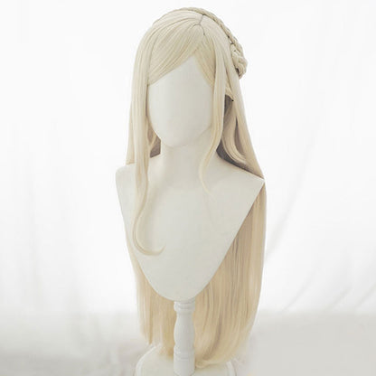 Danganronpa 2: Goodbye Despair Sonia Nevermind Golden Cosplay Perücke