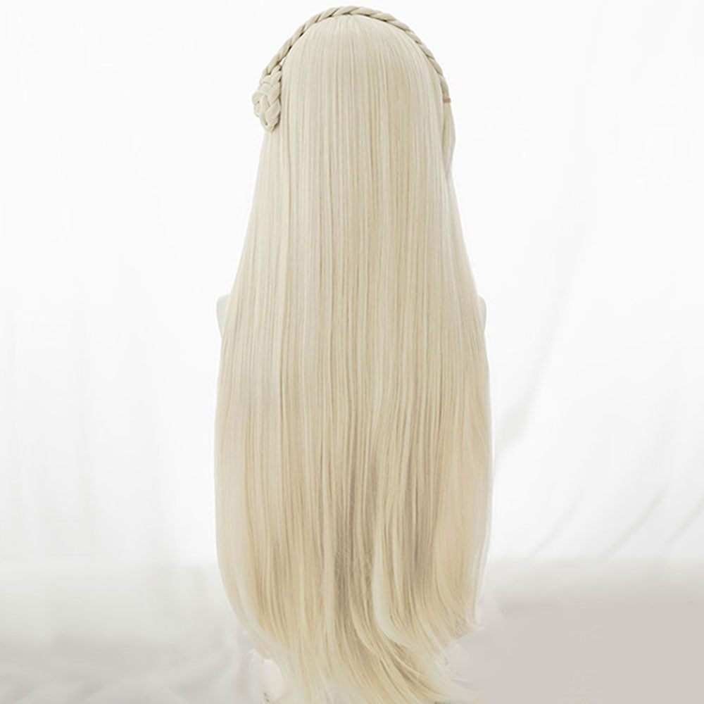 Danganronpa 2: Goodbye Despair Sonia Nevermind Golden Cosplay Perücke