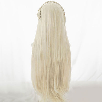 Danganronpa 2: Goodbye Despair Sonia Nevermind Golden Cosplay Perücke