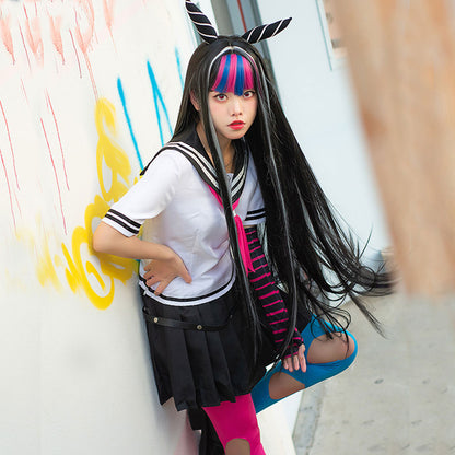 Danganronpa Dangan Ronpa 2: Goodbye Despair Ibuki Mioda Halloween Cosplay Kostüm