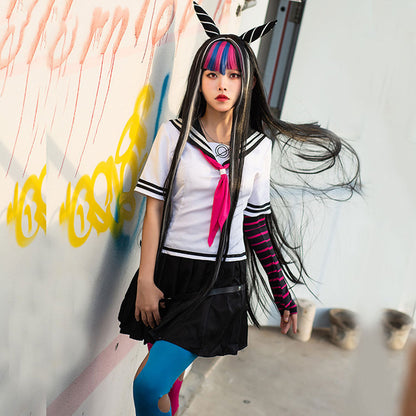 Danganronpa Dangan Ronpa 2: Goodbye Despair Ibuki Mioda Halloween Cosplay Kostüm