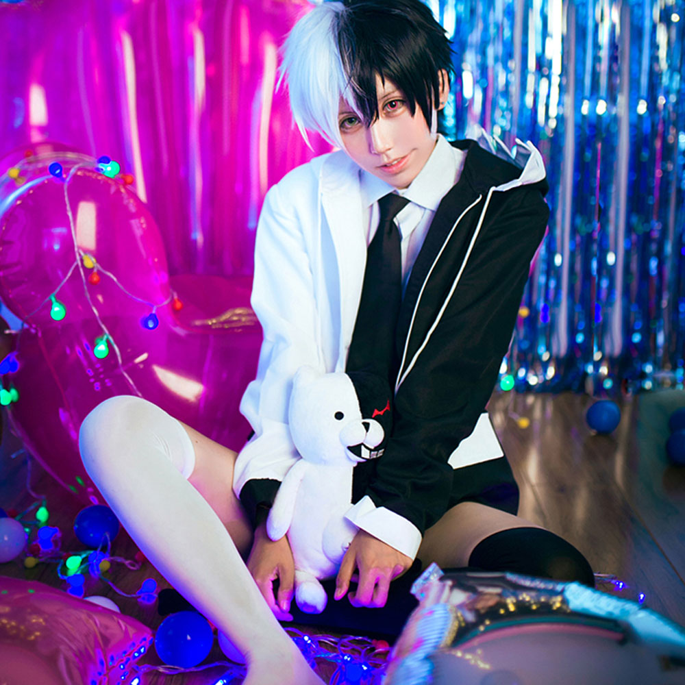 Costume de cosplay pour homme Danganronpa Dangan Ronpa Monokuma