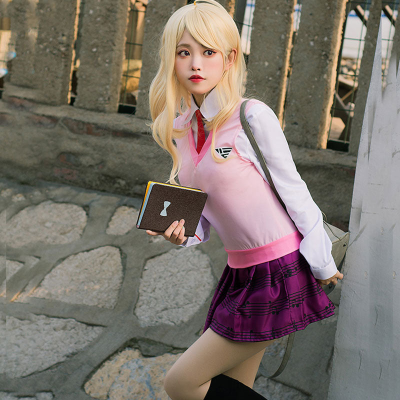Danganronpa Dangan Ronpa V3: Killing Harmony Kaede Akamatsu Halloween Cosplay Kostüm