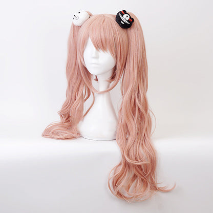 Danganronpa: Trigger Happy Havoc Junko Enoshima Orange Pink Cosplay Wig