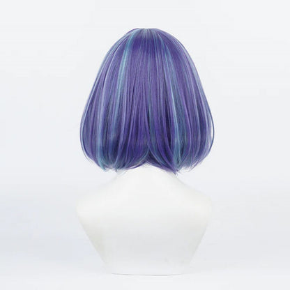 Oshi no Ko Anime Akane Kurokawa Blue Cosplay Wig