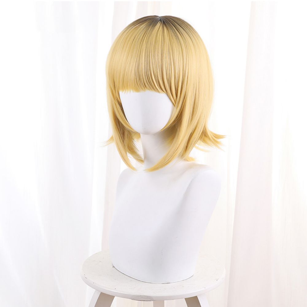 Oshi no Ko Anime Mem-Cho Golden Cosplay Wig